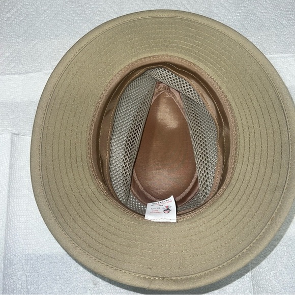 Panama Jack Original Safari Hat Size L Canvas Tan Beige - Picture 5 of 8
